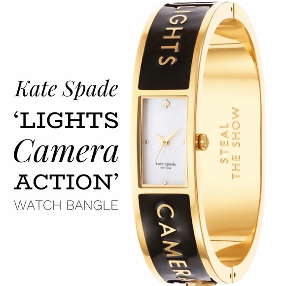 Kate Spade Bangle Watch “Lights Camera Action” - Picture 2 of 2